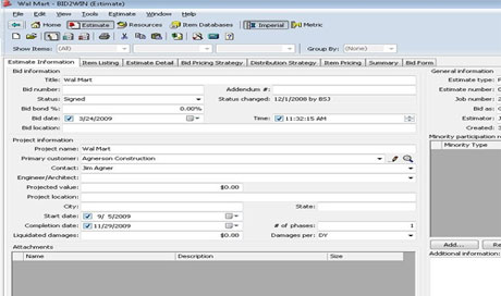 Download B2W Estimate - Estimating & Bidding Software