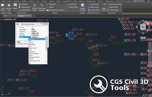 New Tools for AutoCAD Civil 3D