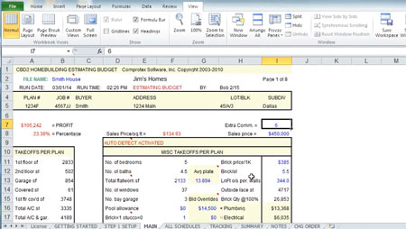Download Construction Estimate Excel Template