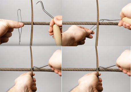 Tying a Reinforcing Steel Bar - Learn How to Tie Rebar