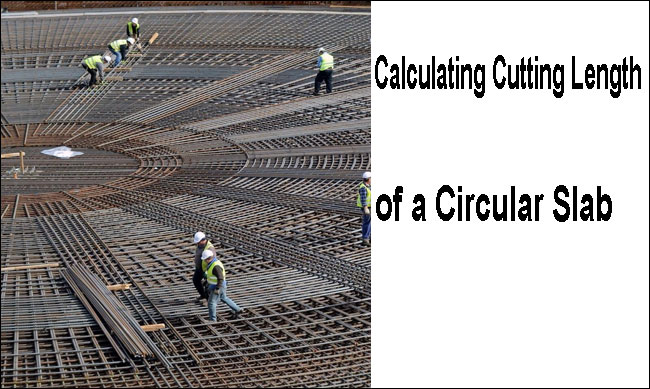 cutting length of a slab