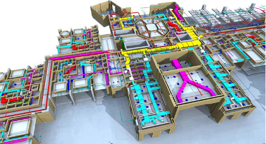 BIM Helps Surveillance Layout Planning