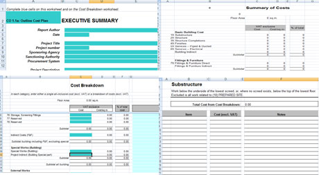 Cost Summary Sheet