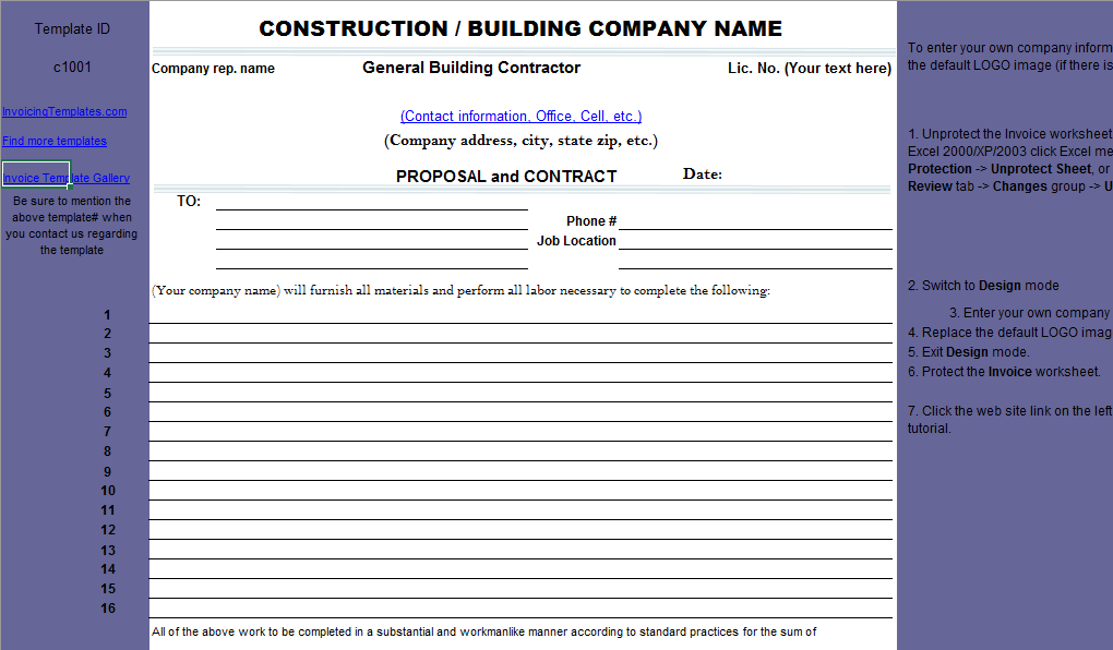 Drywall Cost Estimate Worksheet Template Download