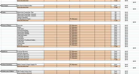 Free Excel Building Estimation Templates and Downloads