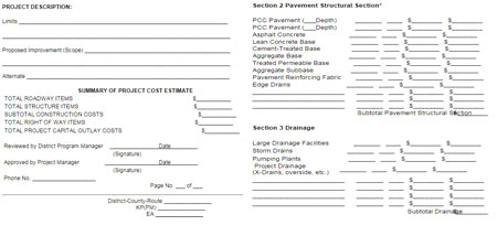 Download Construction Cost Estimate Template - California for FREE