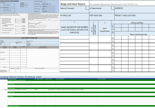 Download Construction Template free