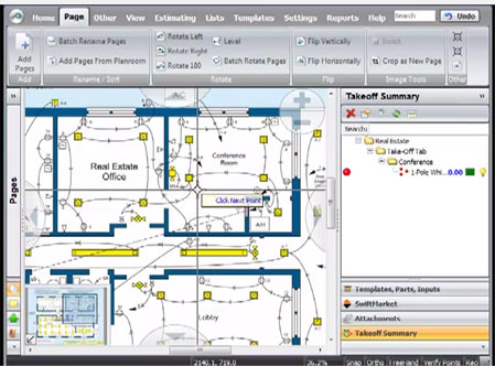 TurboBid Estimating Software and Planswift On-Screen Take-Off