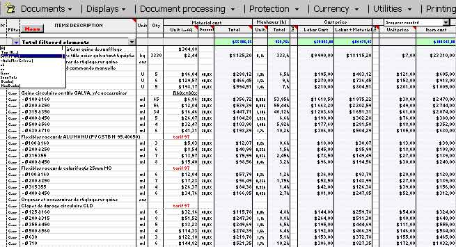 Download Construction Cost Estimate Breakdown Spreadsheet - Breakdown Quote Template