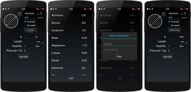 Metal Weight Calculator Download