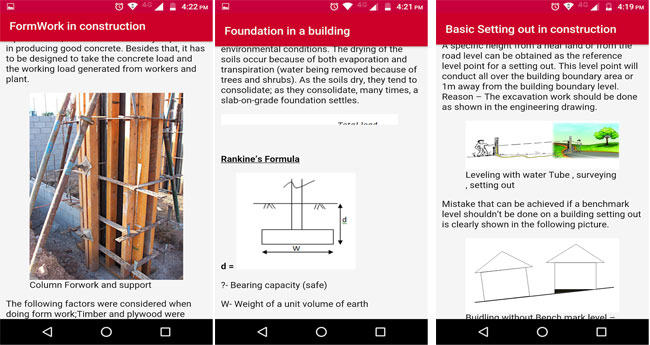 Download Civil Engineering Hand Book Application for Free