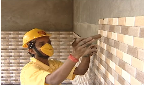 Fixing of Wall Tiles