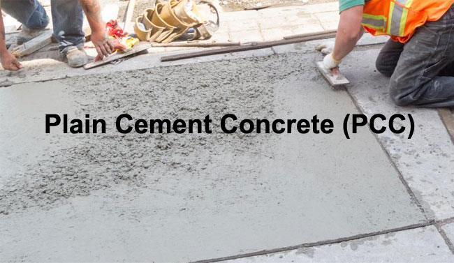 plain cement concrete (pcc)