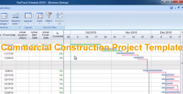 Commercial Construction Project Template