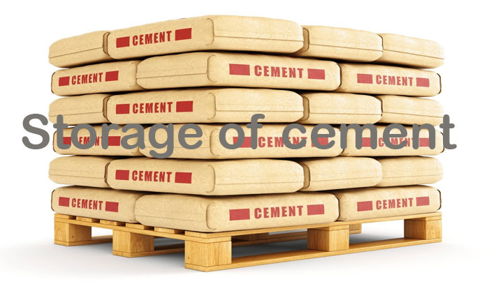 storage of cement