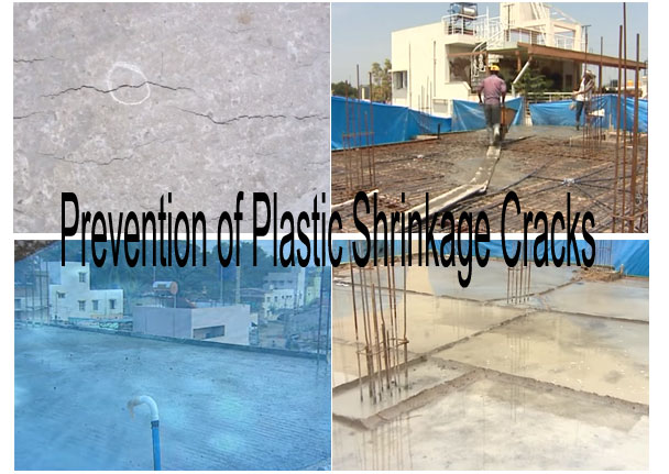 Prevention of Plastic Shrinkage Cracks