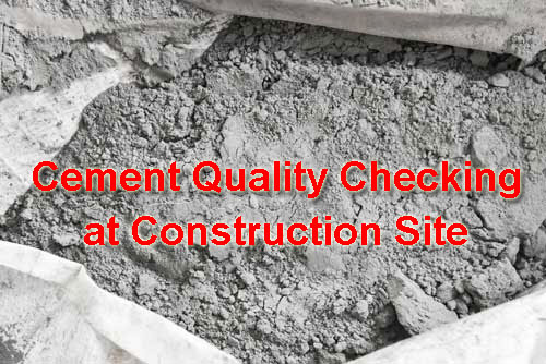 Cement Quality Checking