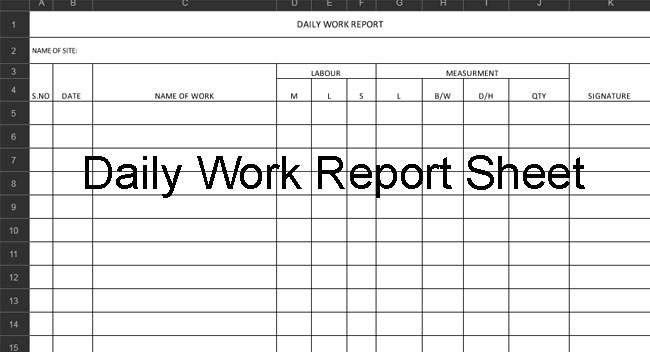 Construction Daily Report Template Free from www.constructupdate.com