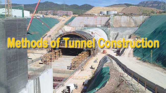 Tunnel construction methods