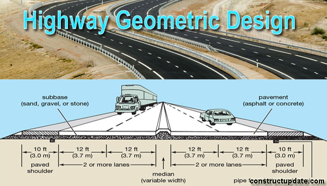 research paper on geometric design of highway