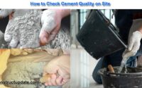 how to check cement quality