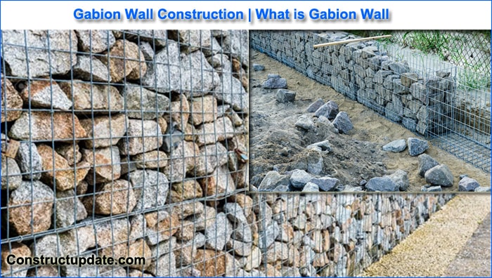 gabion wall construction
