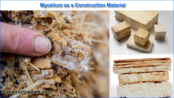 mycelium as a construction material