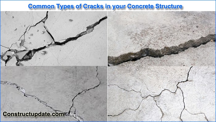 concrete cracks types