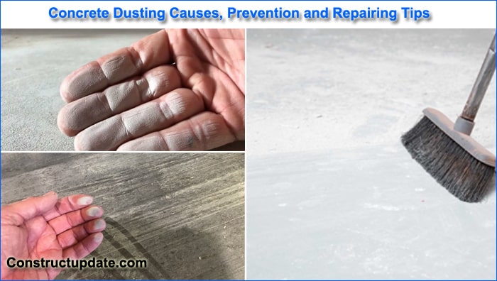 concrete dusting causes