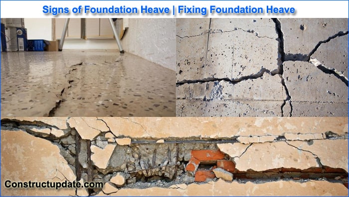 foundation heave signs
