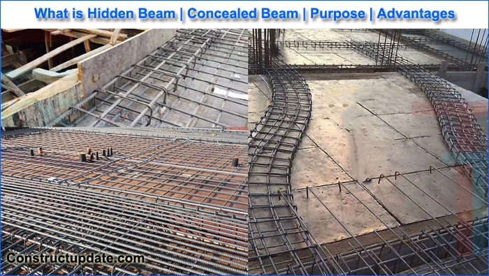 hidden beams or concealed beam
