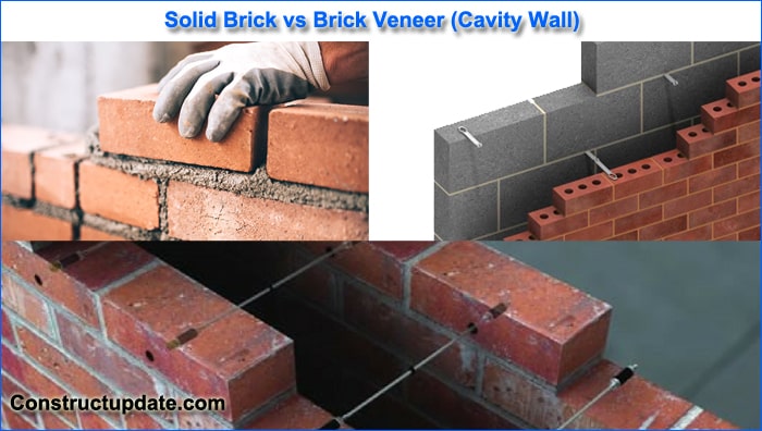 Brick Masonry Veneer vs. Solid Brick