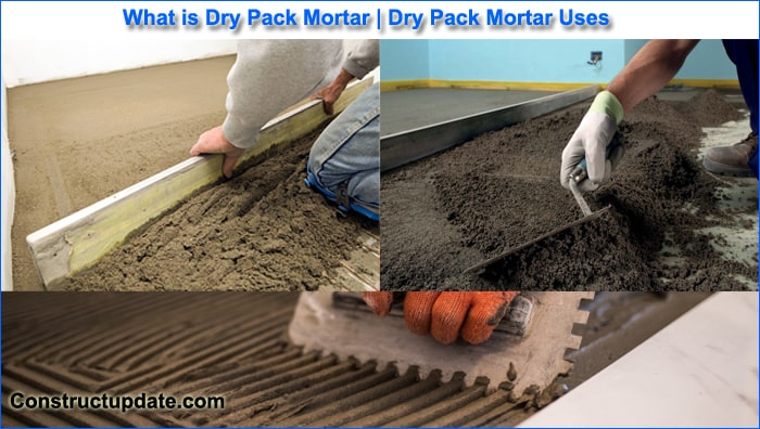 dry pack mortar