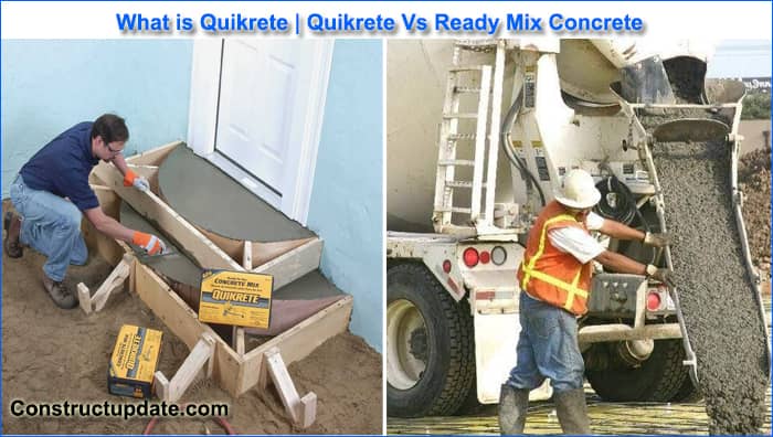Quikrete and ready mix concrete