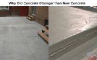 Old vs new concrete