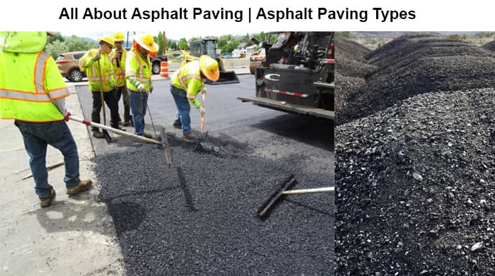 asphalt paving and types