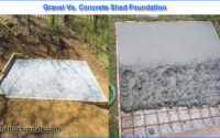 gravel vs concrete shed foundation